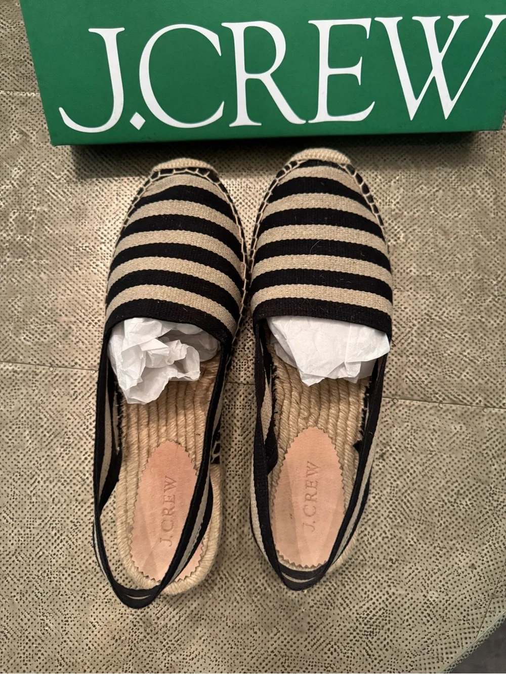 J. Crew breathable striped